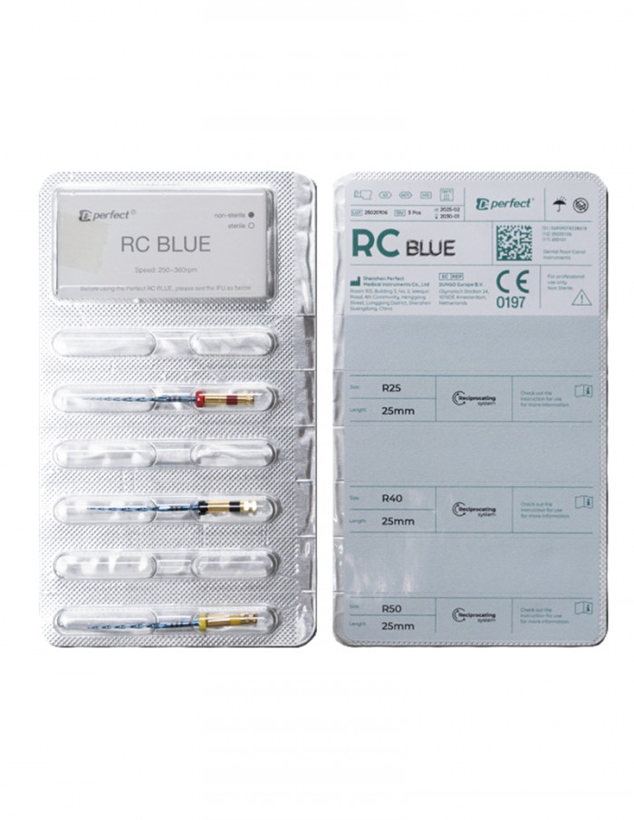 Blister de limas reciprocantes RC Blue da D-Perfect #R25, R40, R50 - 25 mm