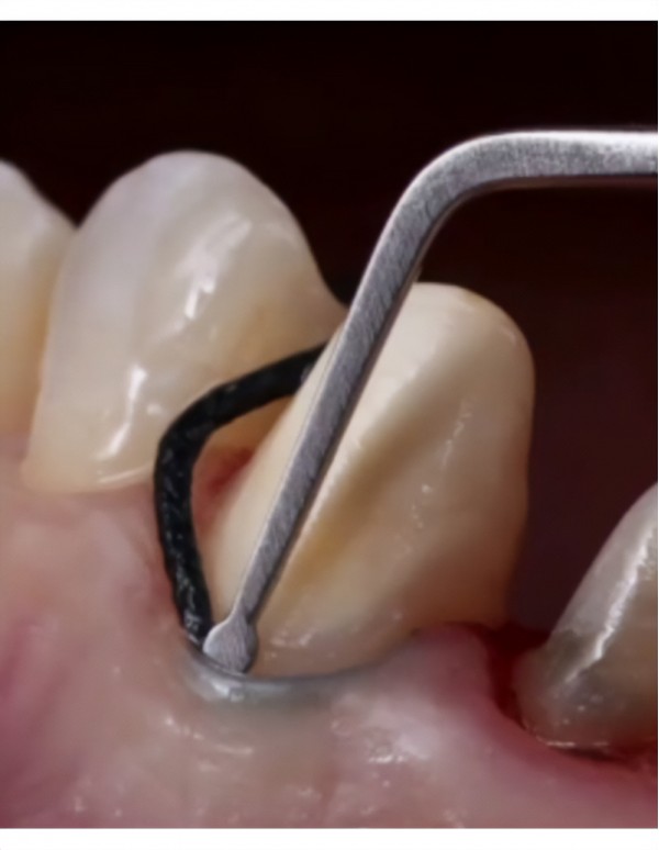 Empacotador de fio retrator gengival pequeno NM4.