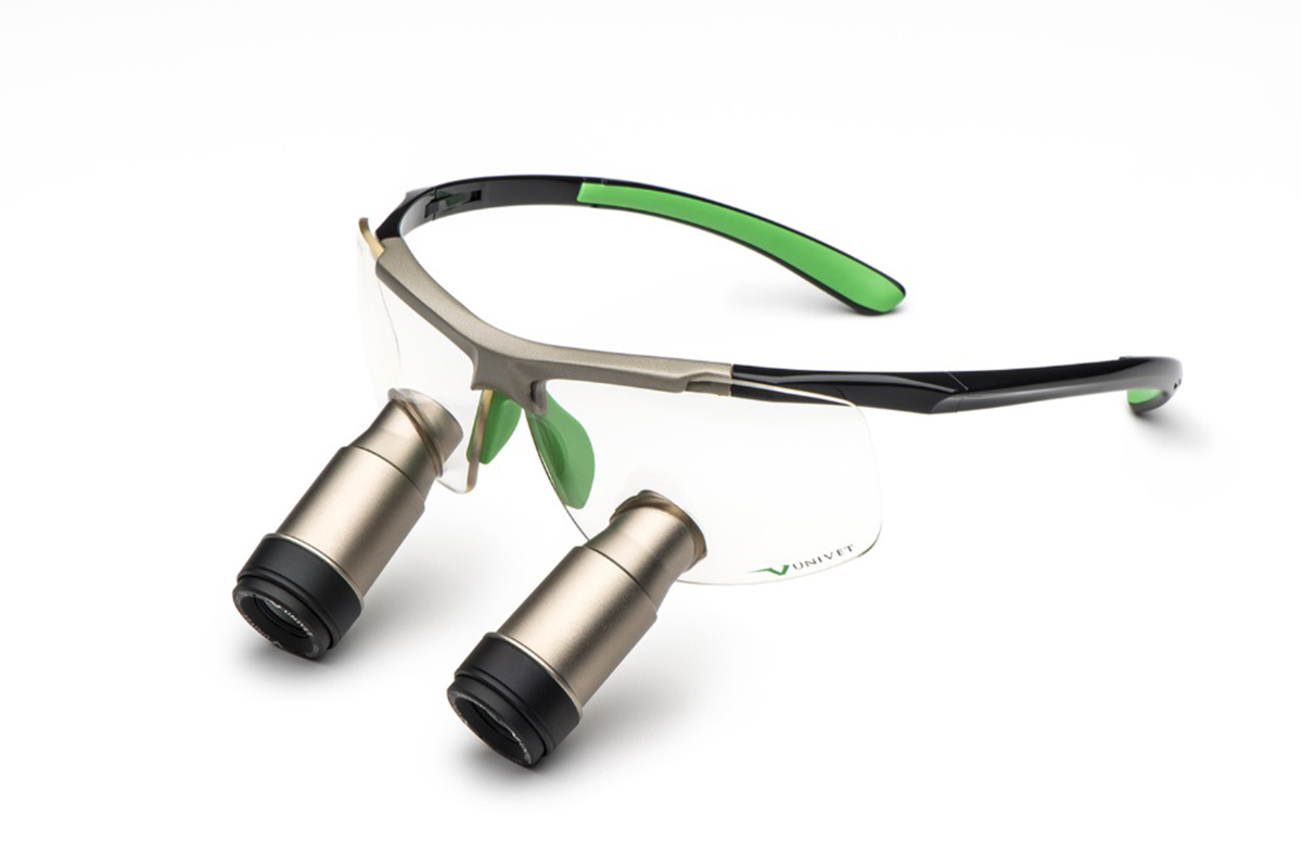 Univet TECHNE - Black Green - Prismatic